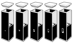 Sub-Micro Cells - volumes from 10 to 160 microlitre