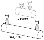 Cylindrical Cells, Long path length 
