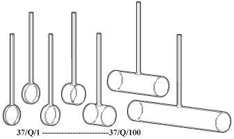 Cylindrical Cells, Short path length with fill tube