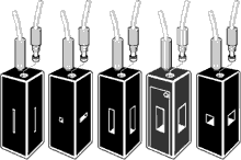Fluorimeter Flow Cells M6 Connector 